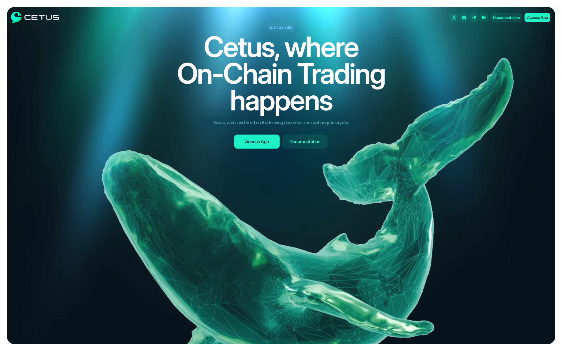 Screenshot of cetus.zone