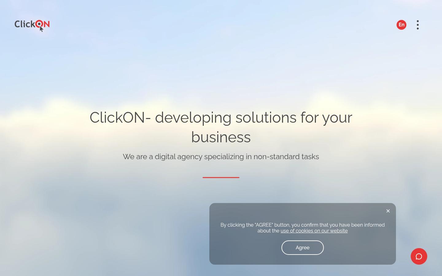 Screenshot of clickon.pro