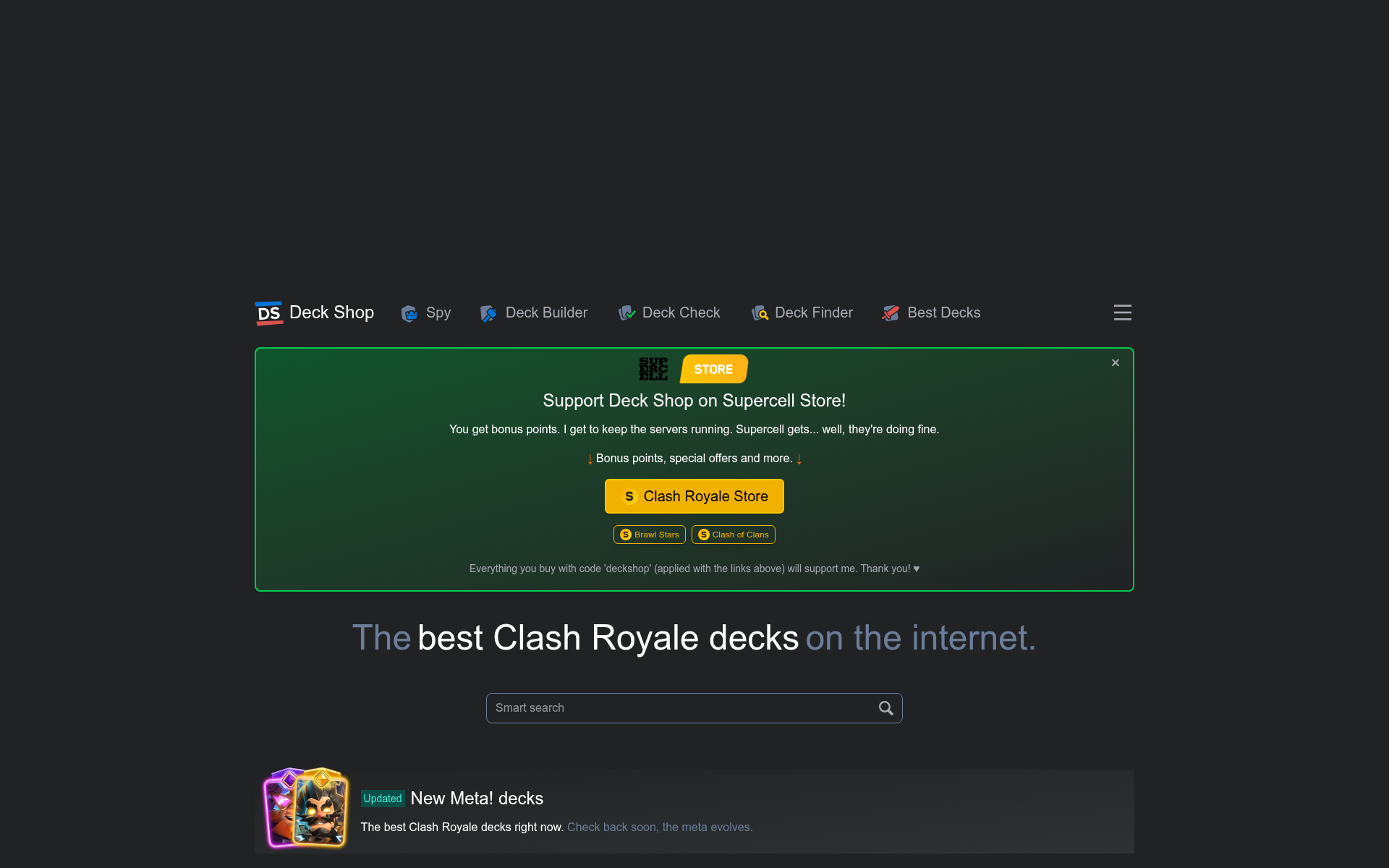Screenshot of deckshop.pro