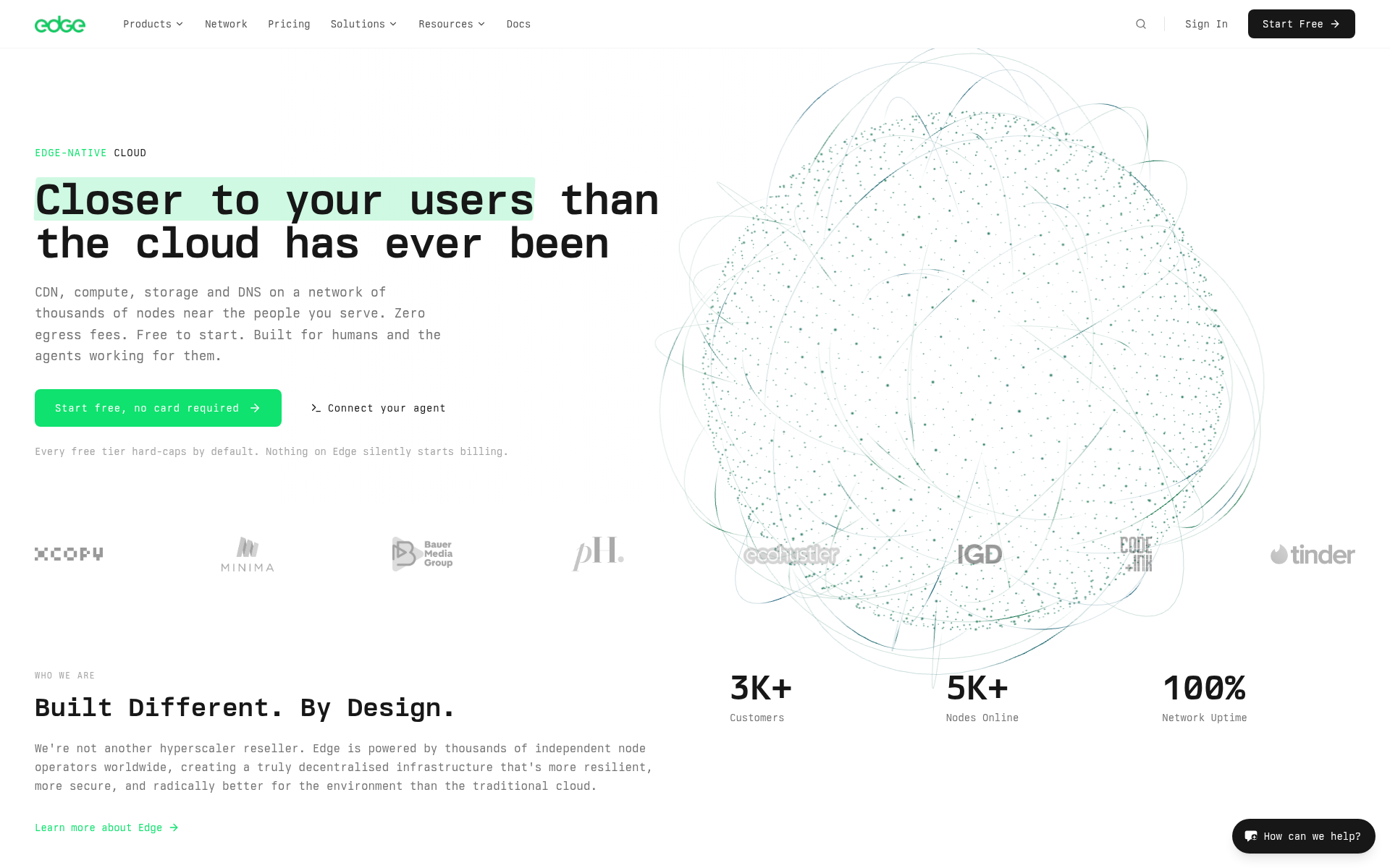 Screenshot of edge.network