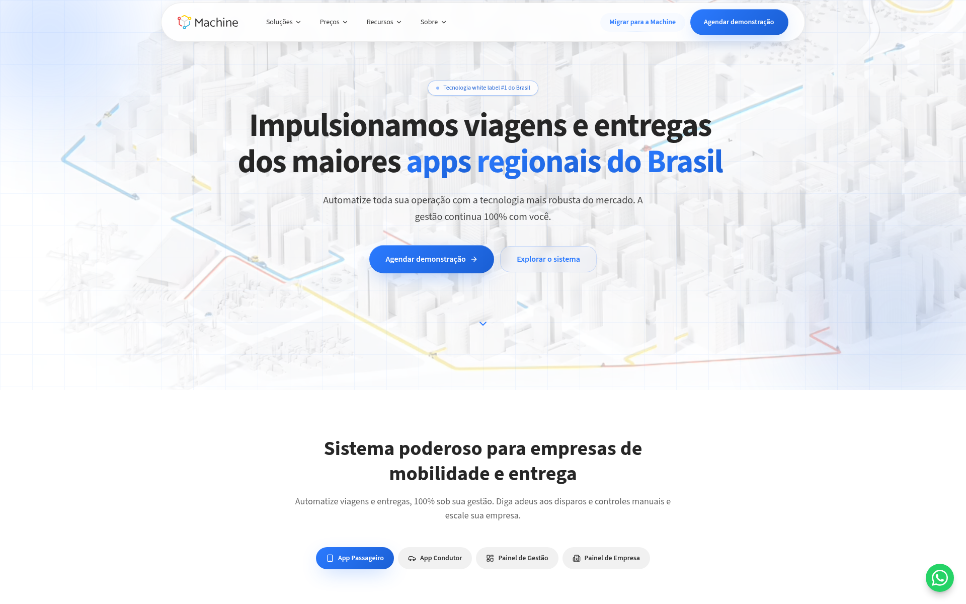 Screenshot of machine.global