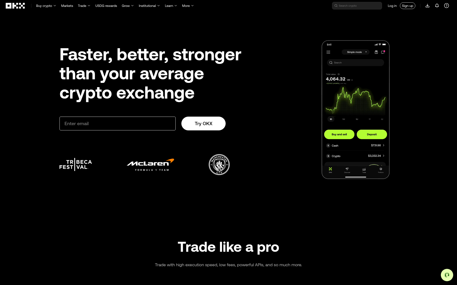 Screenshot of okx.cab