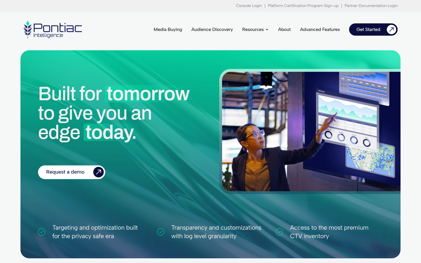 Screenshot of pontiac.media