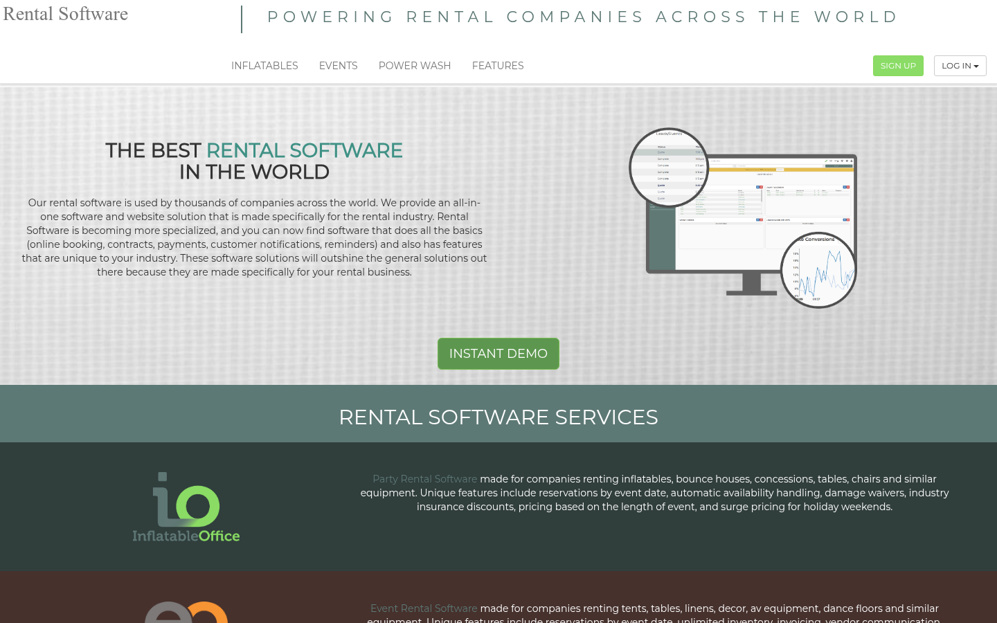 Screenshot of rental.software