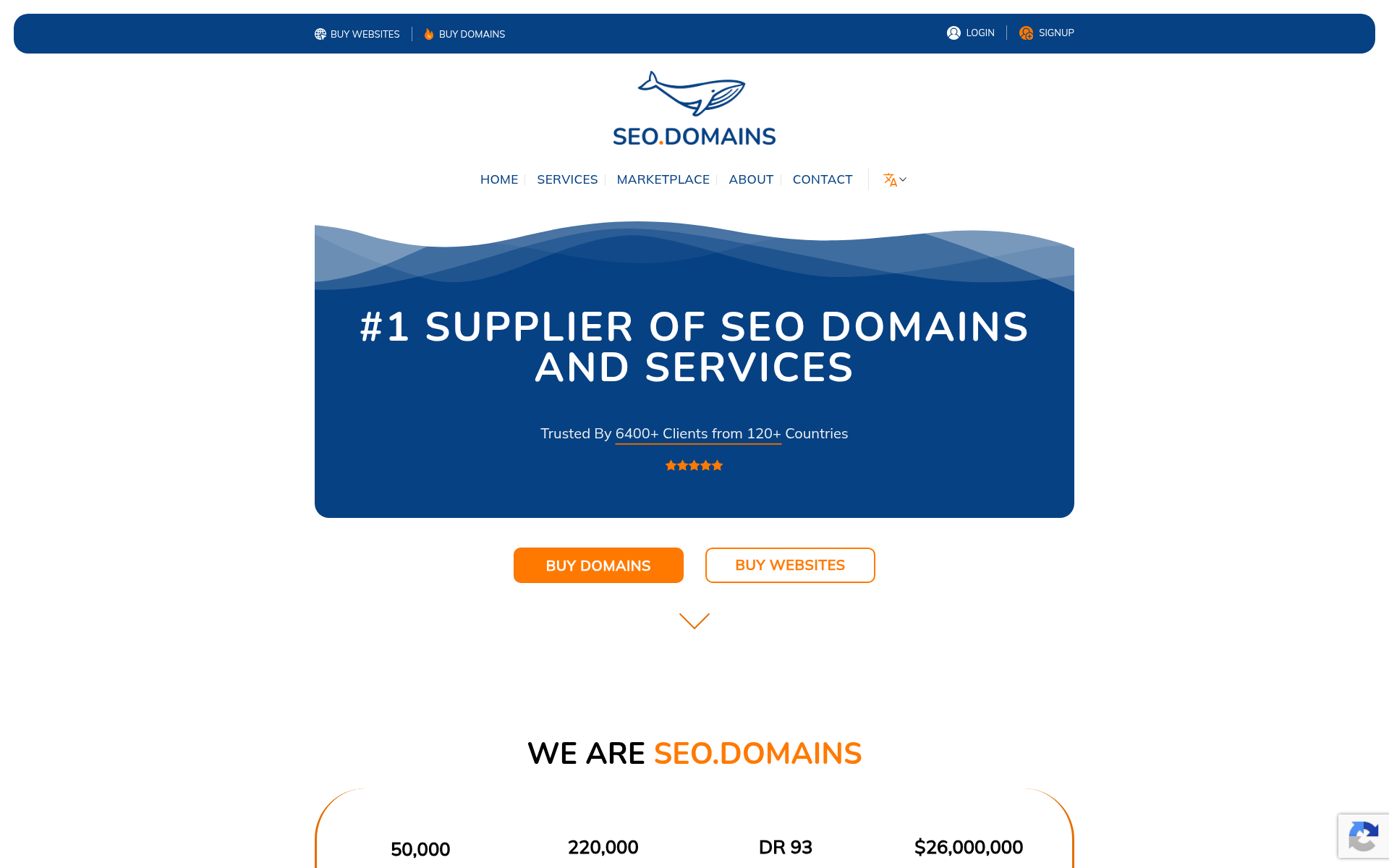 Screenshot of seo.domains