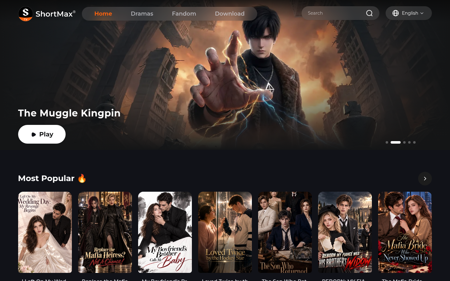 Screenshot of shorttv.live