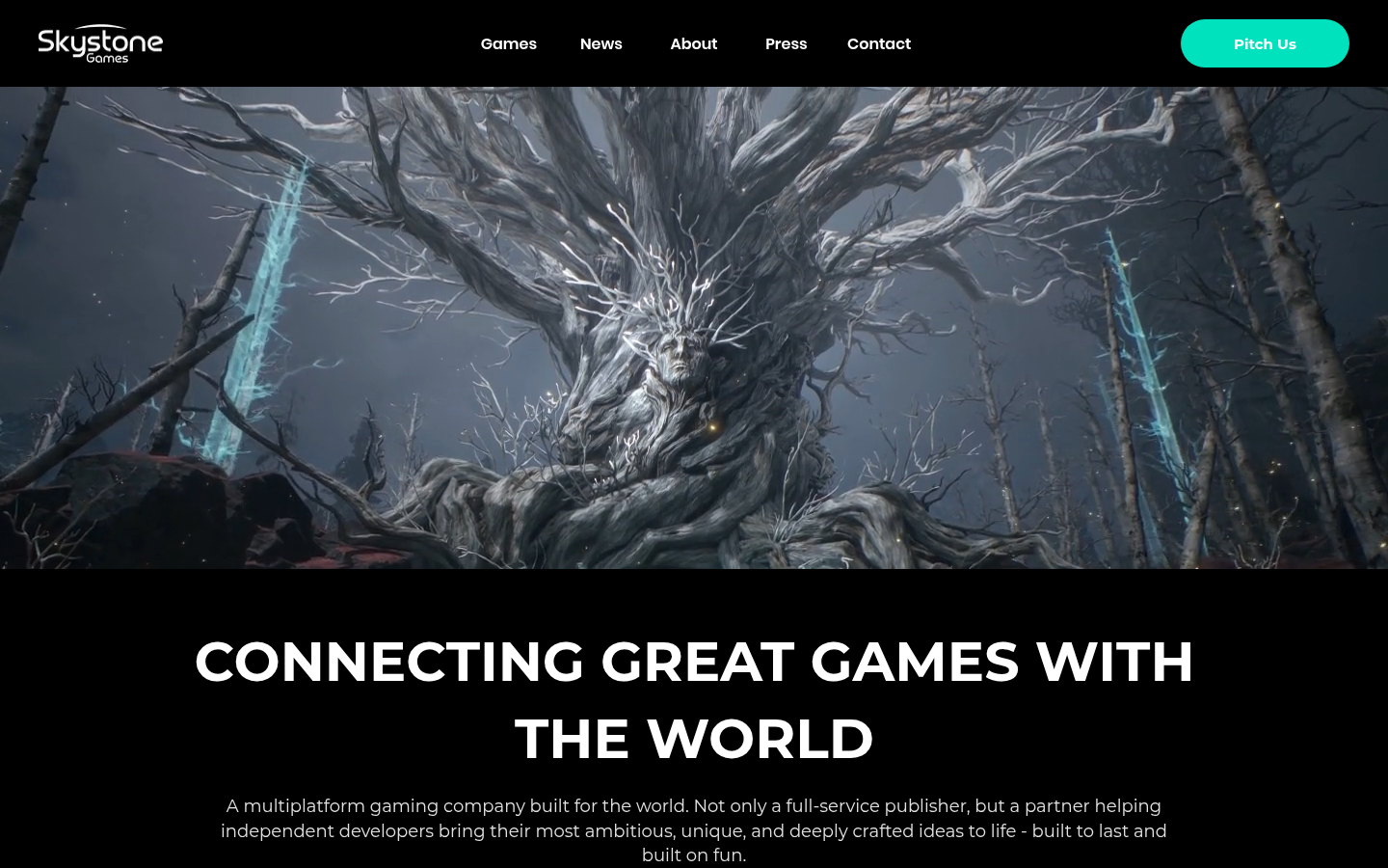 Screenshot of skystone.games