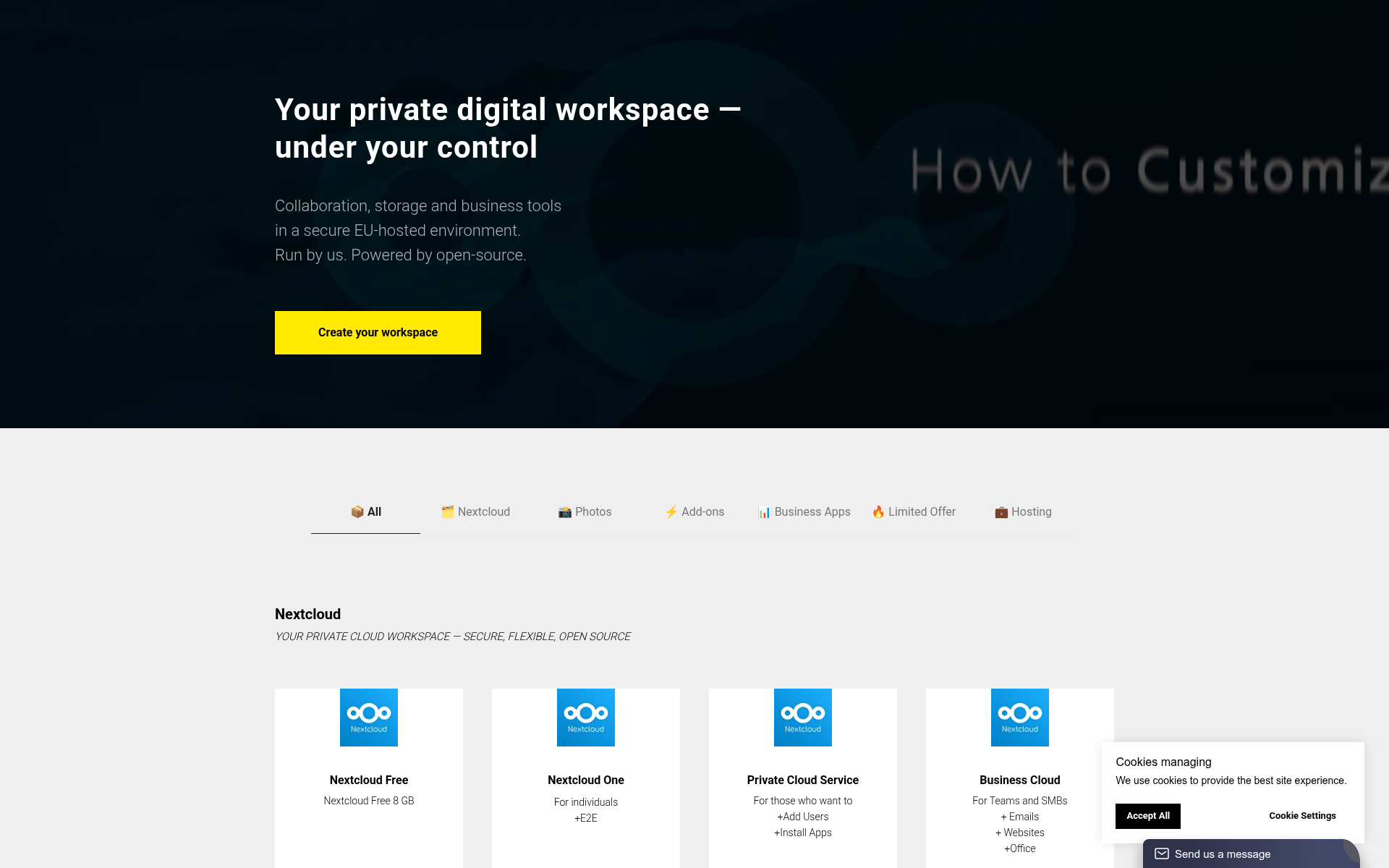 Screenshot of tab.digital