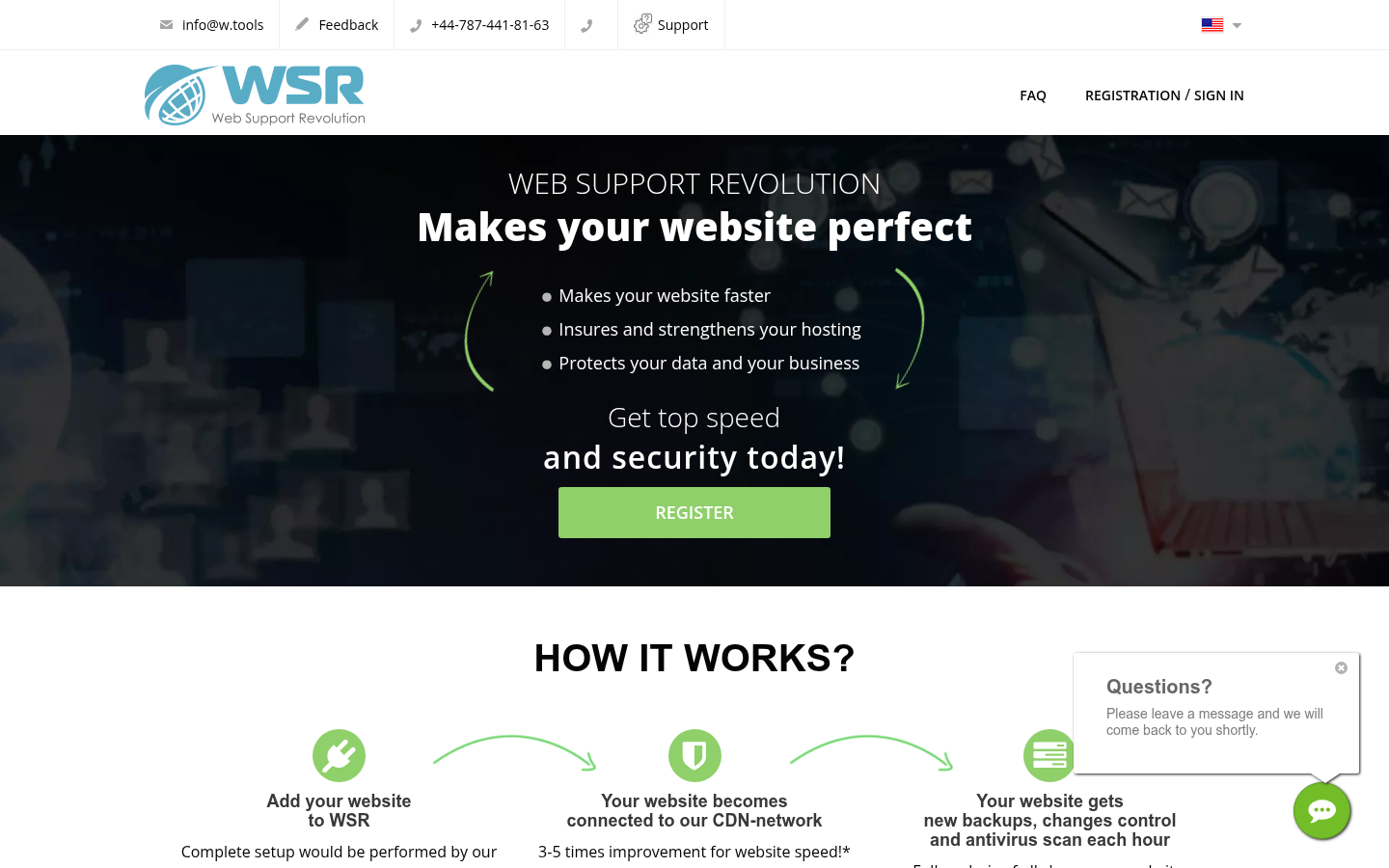 Screenshot of w.tools
