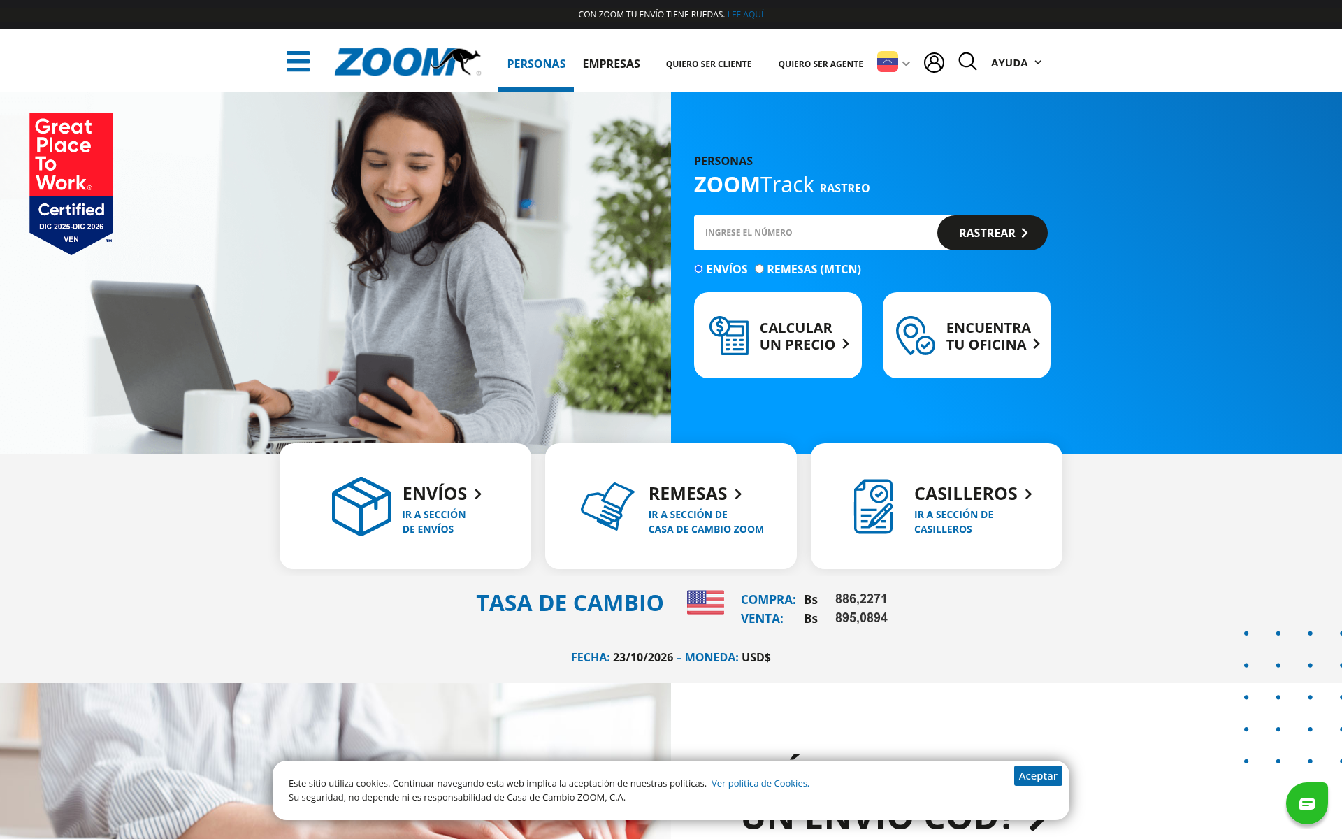 Screenshot of zoom.red